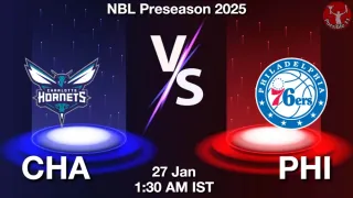 CHA vs PHI - NBL Preseason