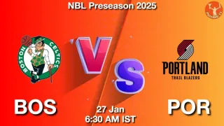 BOS vs POR - NBL Preseason