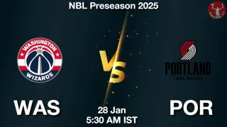 WAS vs POR - NBL Preseason