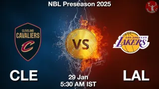 CLE vs LAL CLE vs LAL - NBL Preseason