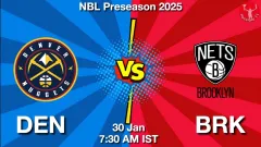 DEN vs BRK Match Result