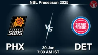 PHX vs DET - NBL Preseason