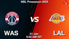 WAS vs LAL Match Result