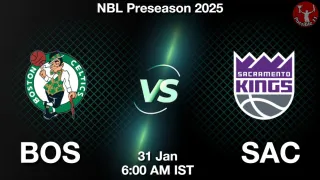 BOS vs SAC - NBL Preseason