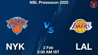 NYK vs LAL NYK vs LAL - NBL Preseason
