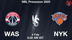 WAS vs NYK Match Result
