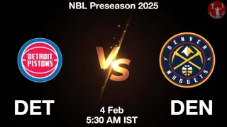 DET vs DEN - NBL Preseason