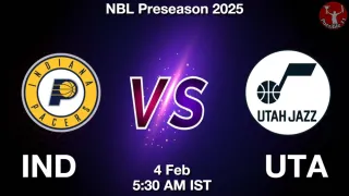 IND vs UTA - NBL Preseason