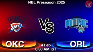 OKC vs ORL - NBL Preseason