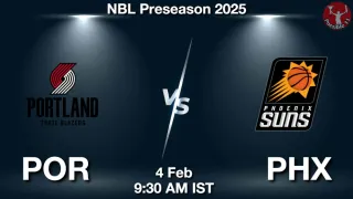 POR vs PHX - NBL Preseason