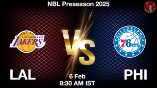 LAL vs PHI - NBL Preseason