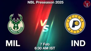 MIL vs IND - NBL Preseason