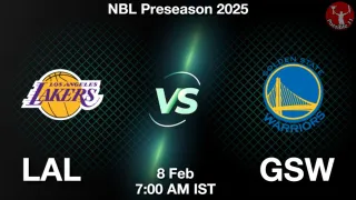 LAL vs GSW - NBL Preseason
