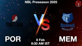 POR vs MEM - NBL Preseason