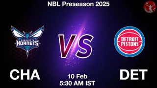 CHA vs DET - NBL Preseason