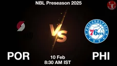 POR vs PHI Match Result