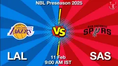 LAL vs SAS Match Result