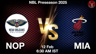 NOP vs MIA - NBL Preseason
