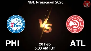 PHI vs ATL PHI vs ATL - NBL Preseason