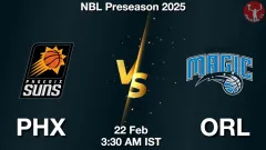 PHX vs ORL Match Result