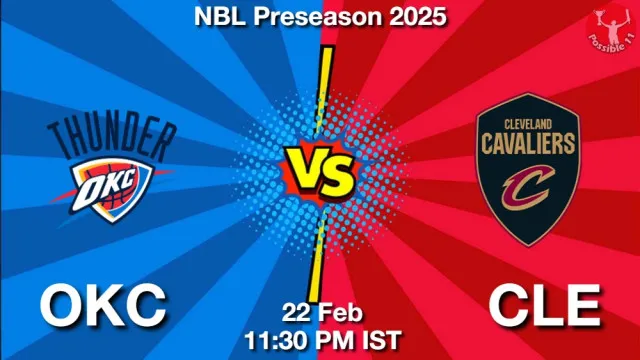 OKC vs CLE Match Previews and NBA Tips