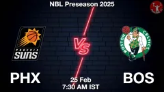 PHX vs BOS Match Result