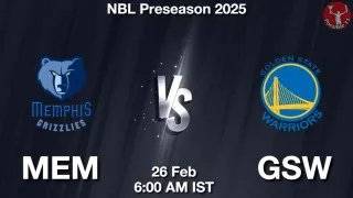 MEM vs GSW - NBL Preseason