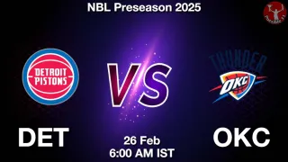 DET vs OKC - NBL Preseason