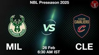 MIL vs CLE - NBL Preseason