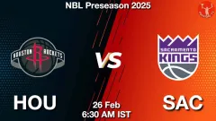 HOU vs SAC Match Result