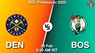 DEN vs BOS - NBL Preseason