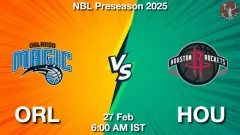 ORL vs HOU Match Result