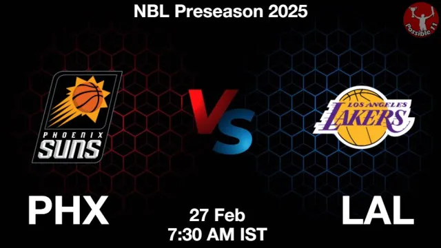 PHX vs LAL Match Previews and NBA Tips