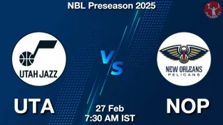UTA vs NOP - NBL Preseason