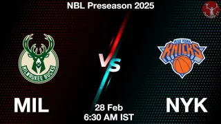 MIL vs NYK - NBL Preseason