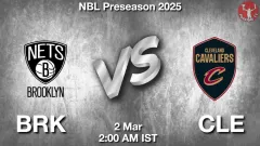 BRK vs CLE Match Result
