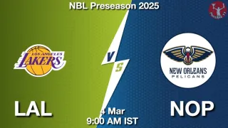 LAL vs NOP - NBL Preseason