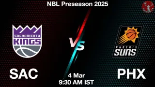 SAC vs PHX - NBL Preseason