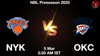 NYK vs OKC NYK vs OKC - NBL Preseason