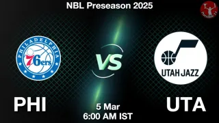 PHI vs UTA Matcch Previews