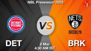 DET vs BRK - NBL Preseason