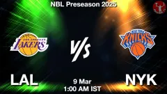 LAL vs NYK Match Result
