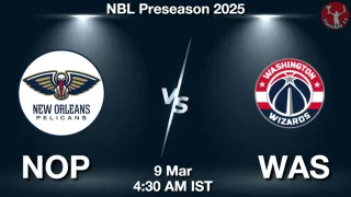 NOP vs WAS - NBL Preseason