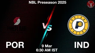 POR vs IND - NBL Preseason