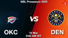 OKC vs DEN Match Result