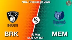 BRK vs MEM Match Result