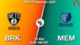 BRK vs MEM Dream11 Prediction, Preview & Updates - <small>Tue, 10 Mar 05:00 AM IST</small>