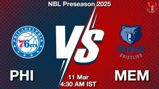 PHI vs MEM - NBL Preseason