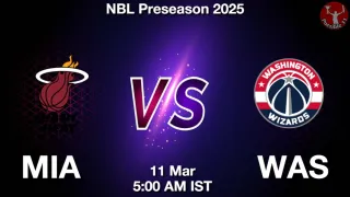 MIA vs WAS - NBL Preseason
