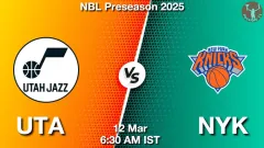 UTA vs NYK Match Result
